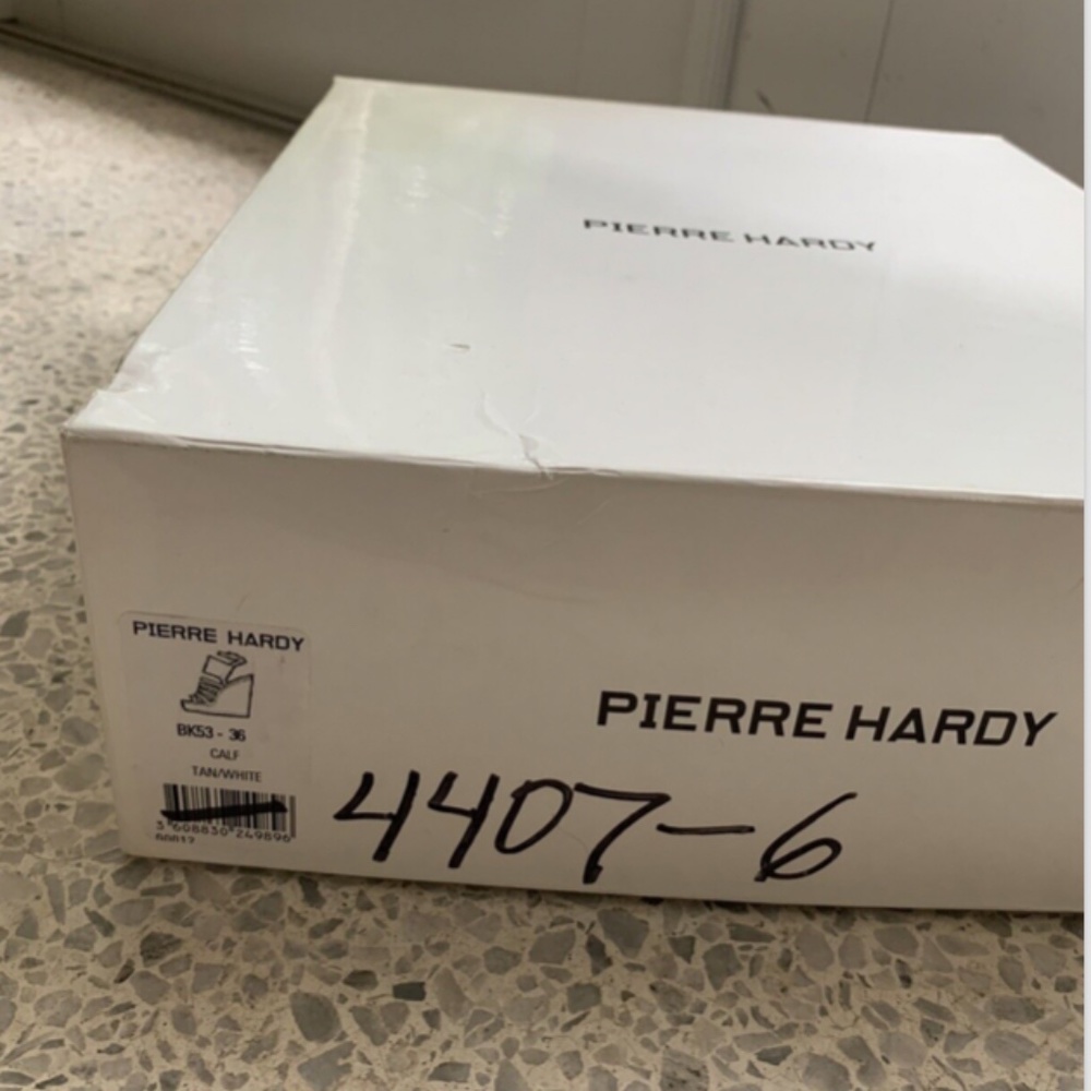 Pierre Hardy Color Block Platform Wedges Size 36/6 - image 7